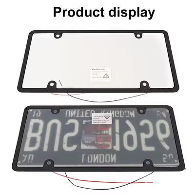 What are the fog license plate?