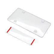 Anti Photo Radar Clear License Plate Cover Privacy Shield