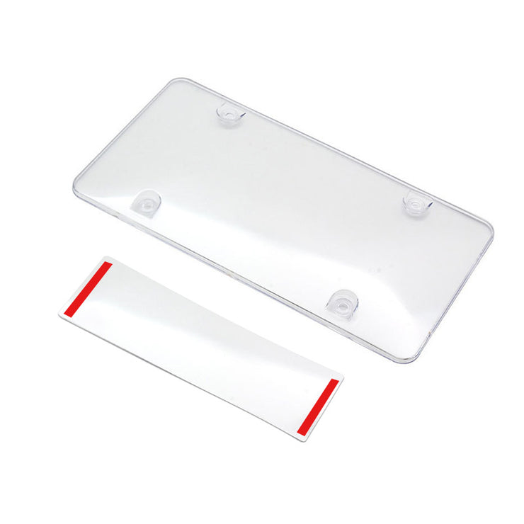 Anti Photo Radar Clear License Plate Cover Privacy Shield