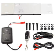 1 pack Ecuador & Philippines Fog licence plate dimmer cover pdlc smart film hide car number plate auto hider