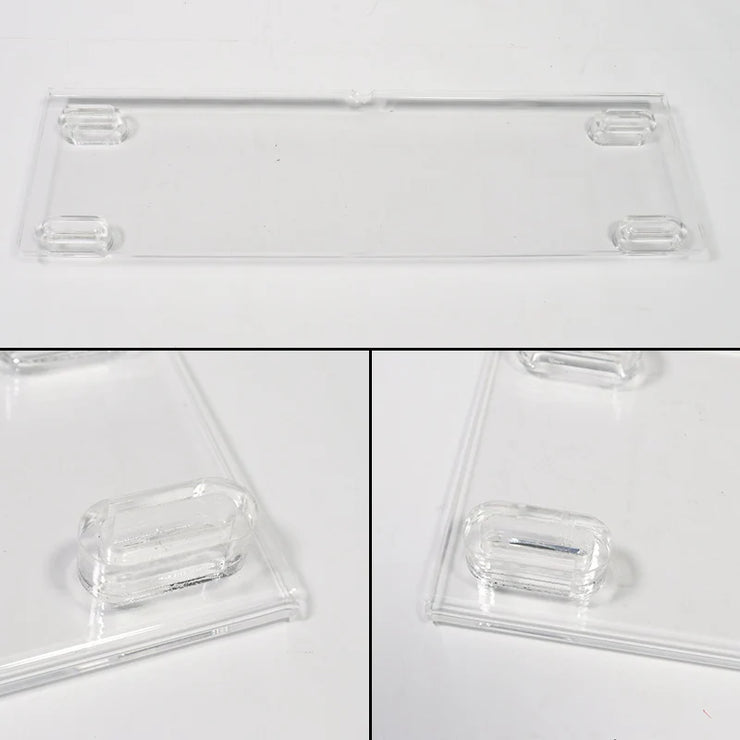 1 pack Ecuador & Philippines Fog licence plate dimmer cover pdlc smart film hide car number plate auto hider