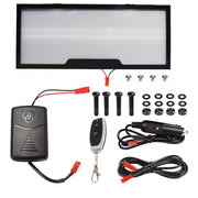 1 pack Car Vanish Plate Ecuador Transparent Smart Dimming Film License Plate Holder Electric License Plate Hider