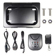 1 Pack Smart Electric Retractable Curtain Motorcycle License Plate Number Hiders Motorcycle License Plate Hide Electric