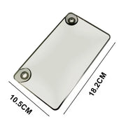 Plastic Cover Clear License Plate Frame Red Light Camera Blocker Privacy Blurry License Plate Covers For Red Light Speed Camera