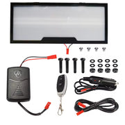 1 pack Car Vanish Plate Ecuador Transparent Smart Dimming Film License Plate Holder Electric License Plate Hider