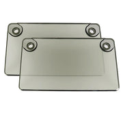 Plastic Cover Clear License Plate Frame Red Light Camera Blocker Privacy Blurry License Plate Covers For Red Light Speed Camera