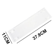1 pack Ecuador & Philippines Fog licence plate dimmer cover pdlc smart film hide car number plate auto hider