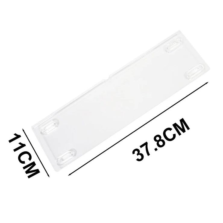 1 pack Ecuador & Philippines Fog licence plate dimmer cover pdlc smart film hide car number plate auto hider