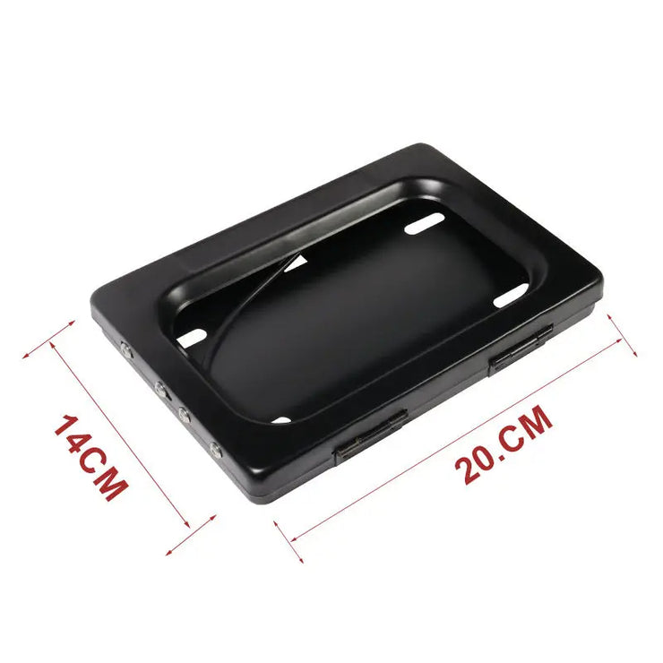1 Pack Smart Electric Retractable Curtain Motorcycle License Plate Number Hiders Motorcycle License Plate Hide Electric