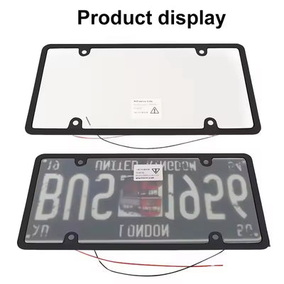 Custom Car Number Plate PDLC Fog Plate