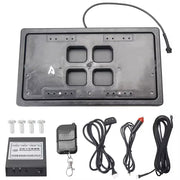 Custom Magnet Hot Reversible License Plate Holder Flipper Electric Auto USA Reversible Electric License Plate Frame Flipper