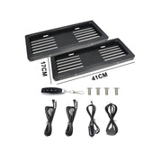 License Plate Holder Custom Logo Functional Electronic License Plate Holder With Remote