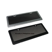 Tinted Anti Photo License Plate Covers European Anti-Candid Photography Wireless Car License Plate Hider
