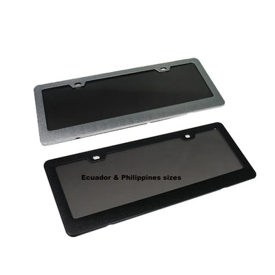 Tinted Anti Photo License Plate Covers European Anti-Candid Photography Wireless Car License Plate Hider