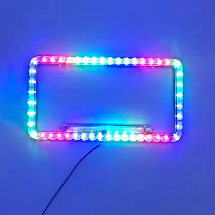 USA size high quality led plastic car license plate frame factory wholesale license plates frames