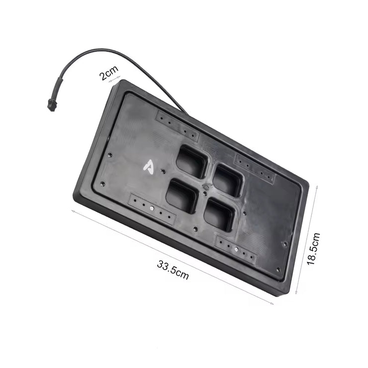 Custom Magnet Hot Reversible License Plate Holder Flipper Electric Auto USA Reversible Electric License Plate Frame Flipper