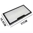 31*16.5cm USA car number license plate holder