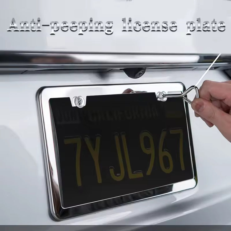 License Plate Frame Automatic Plate for Display