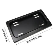 2 Pack US Standard Electric Retractable Curtain Car License Plate Cover Stealth US License Plate Curtain