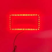 USA size high quality led plastic car license plate frame factory wholesale license plates frames