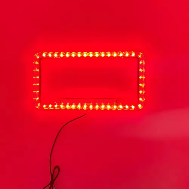 USA size high quality led plastic car license plate frame factory wholesale license plates frames