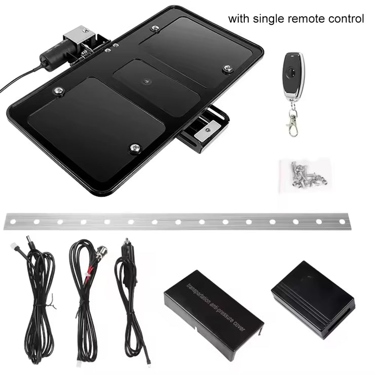 Usa Car Electric Flip License Plate Front Bumper Retractable License Plate Holder for Display