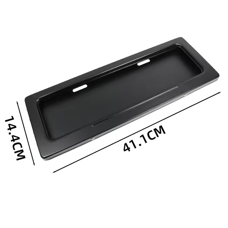 2 pack 41.7*14.4*2.3Cm License Plate Holder Austria Car Number Front Rear Auto License Plate Car