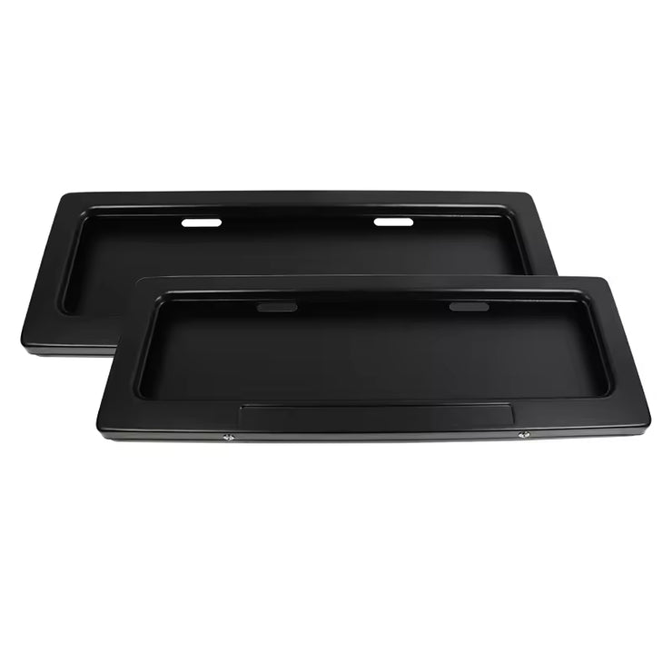 2 pack 41.7*14.4*2.3Cm License Plate Holder Austria Car Number Front Rear Auto License Plate Car