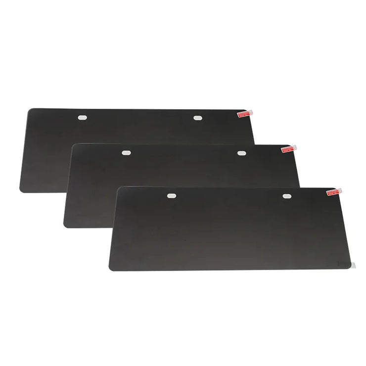 Tinted Anti Photo License Plate Covers European Anti-Candid Photography Wireless Car License Plate Hider