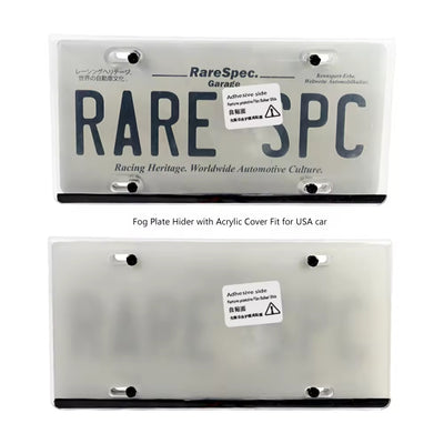 1 pack USA PDLC Film Number Fog Vanish Plate with Acrylic Hoder