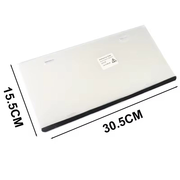 2 pack USA PDLC Film Number Fog Vanish Plate with Acrylic Hoder