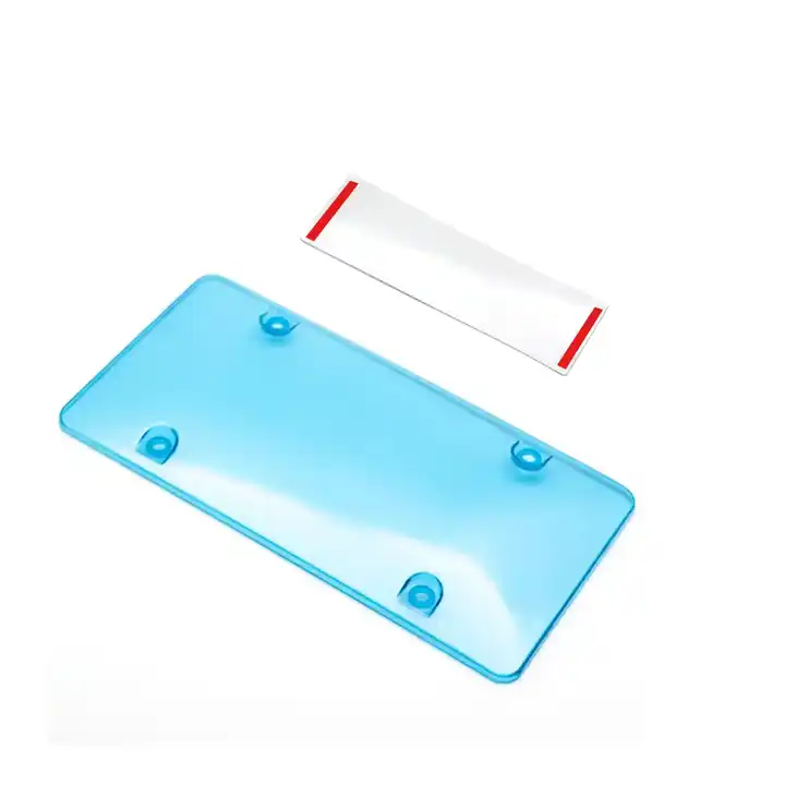 Anti Photo Radar Clear License Plate Cover Privacy Shield