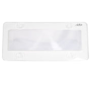 USA and Canada Unbroken Transparent Plastic Car Number License Plate Holder