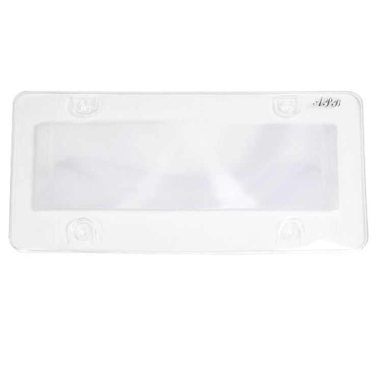 USA and Canada Unbroken Transparent Plastic Car Number License Plate Holder