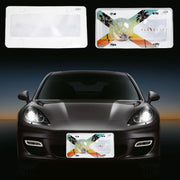 USA and Canada Unbroken Transparent Plastic Car Number License Plate Holder